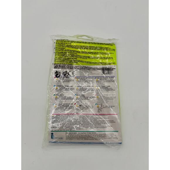 Vintage 2002 Intex The Wet Set 36″ Yellow Swim Ring Float Nostalgic Pool Toy New - Picture 2 of 3